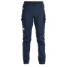 Varme softshell damebukser Sportful Engadin W Pant galaksen blå